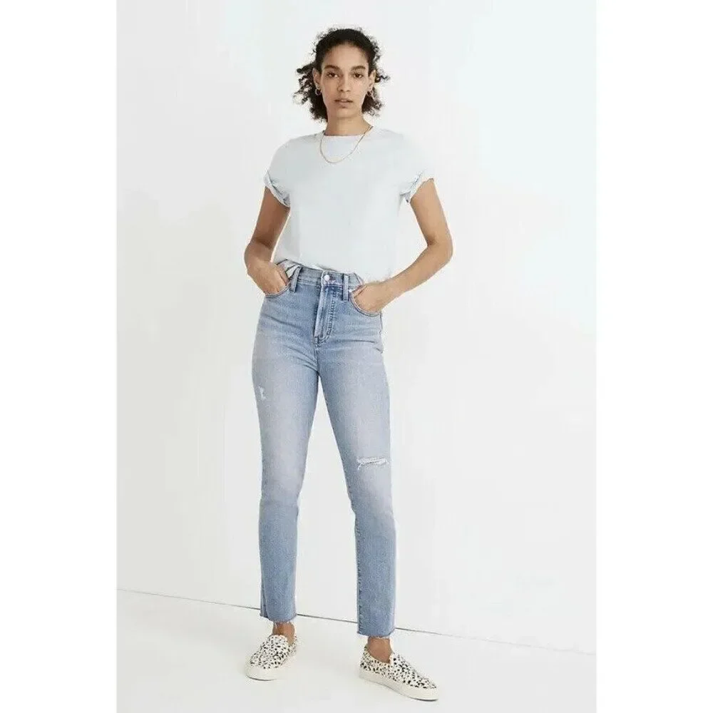 Madewell The Perfect Vintage Jean in Coffey Wash Worn-In Edition Size 28 MC492‎